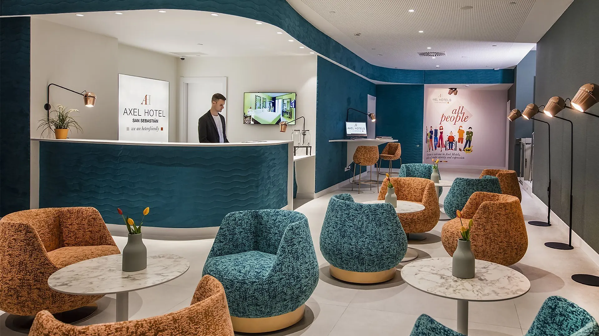 Axel Hotel San Sebastián - Adults Only 4*,  Espanha